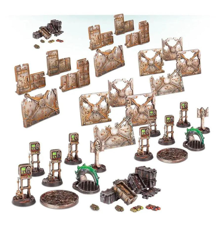 NECROMUNDA: Barricades and Objectives by Games Workshop