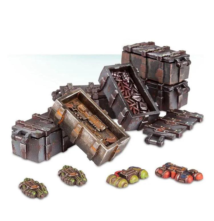 NECROMUNDA: Barricades and Objectives by Games Workshop