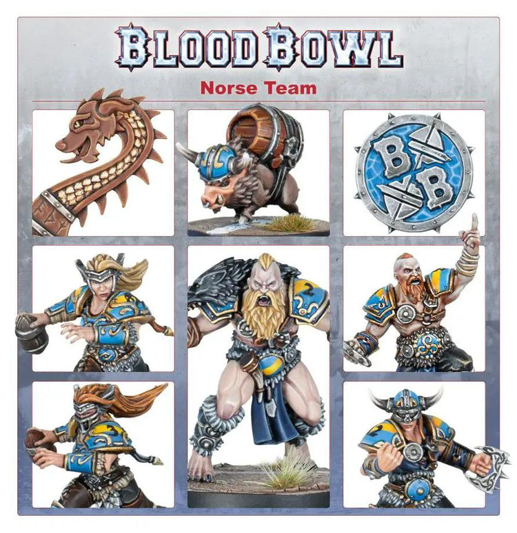 BLOOD BOWL: NORSE TEAM by Games Workshop