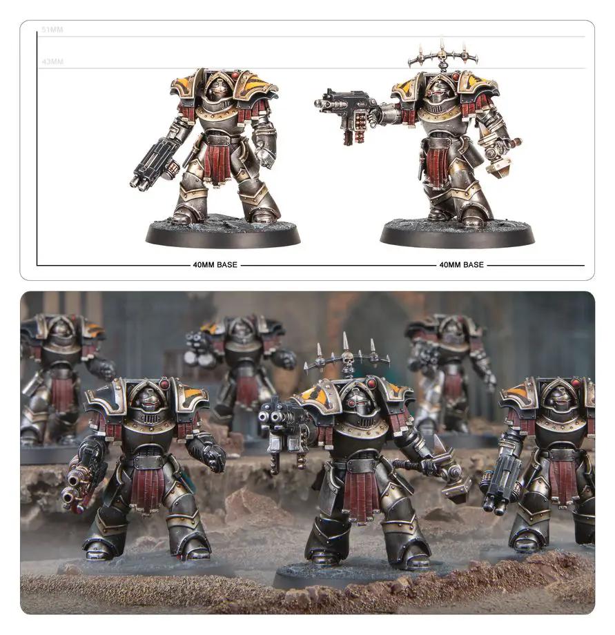 Cataphractii Terminators with Combi-bolters and Power Fists by Games Workshop