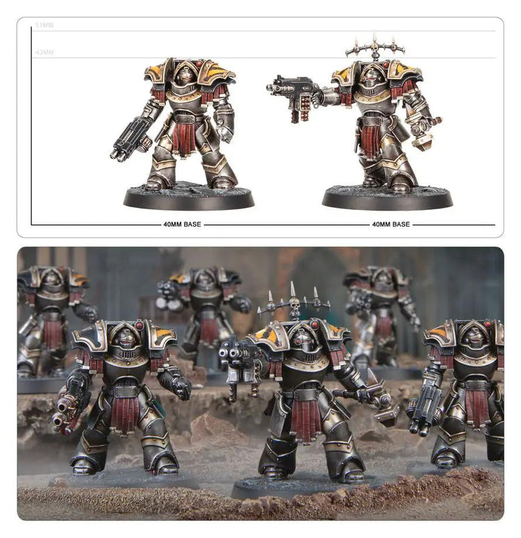 Cataphractii Terminators with Combi-bolters and Power Fists by Games Workshop