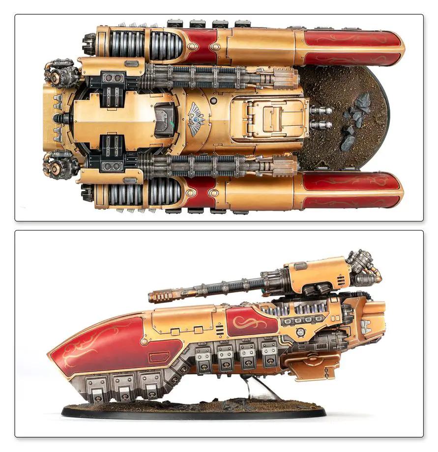 Legio Custodes Caladius Grav-tank by Games Workshop