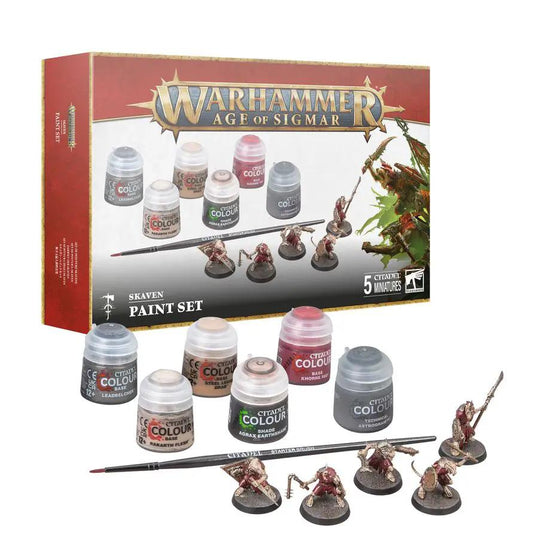 AOS SKAVEN + PAINT SET by Games Workshop