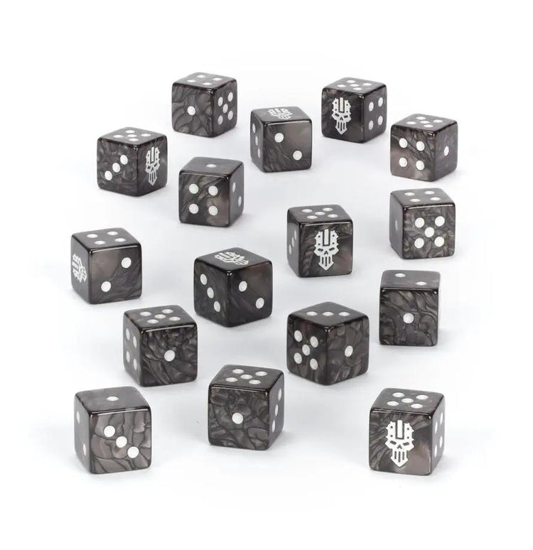 WARHAMMER 40000: IRON WARRIORS DICE *4/18 Release* by Games Workshop
