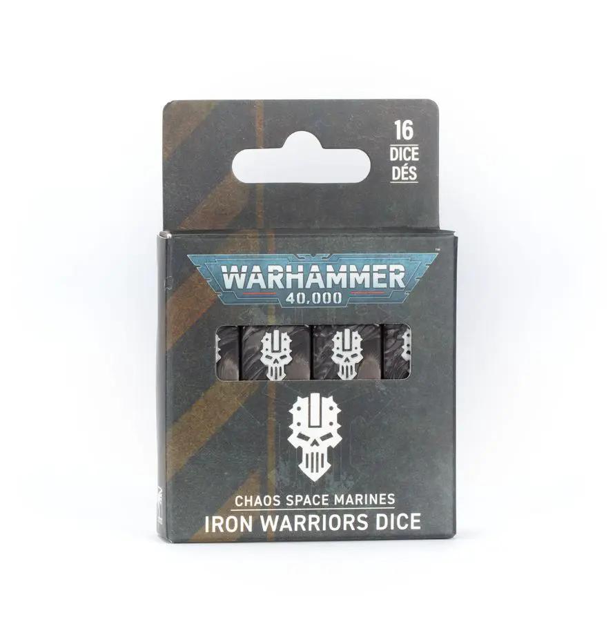 WARHAMMER 40000: IRON WARRIORS DICE *4/18 Release* by Games Workshop