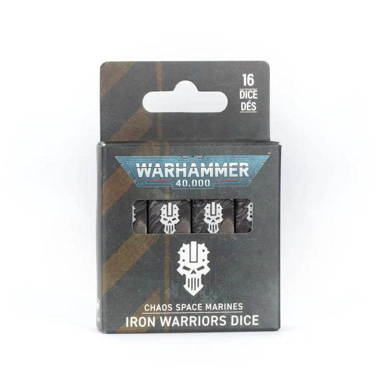 WARHAMMER 40000: IRON WARRIORS DICE *4/18 Release* by Games Workshop