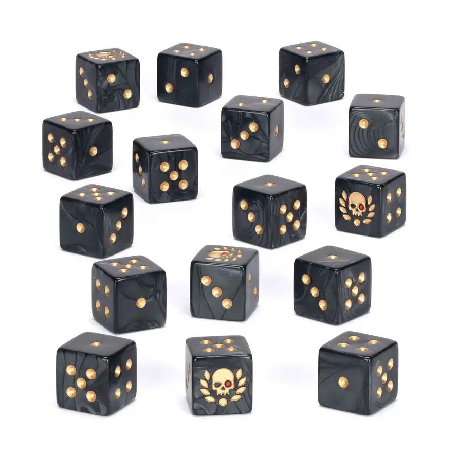 ASTRA MILITARUM: COMMISSAR YARRICK DICE *5/9 Release* by Games Workshop