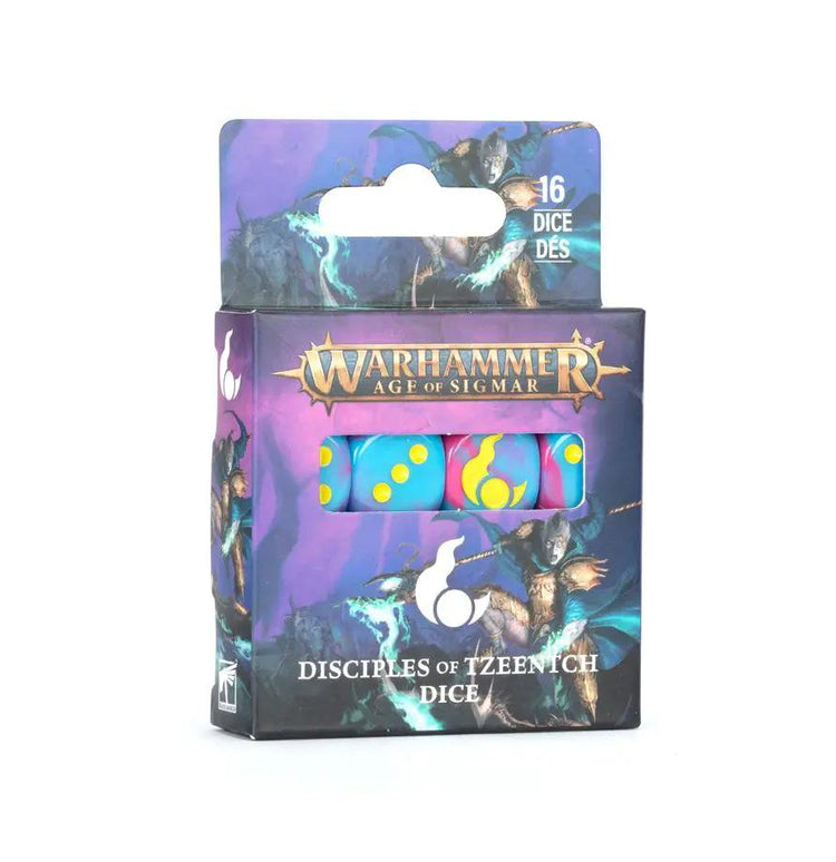 AGE OF SIGMAR:DISCIPLES OF TZEENTCH DICE by Games Workshop