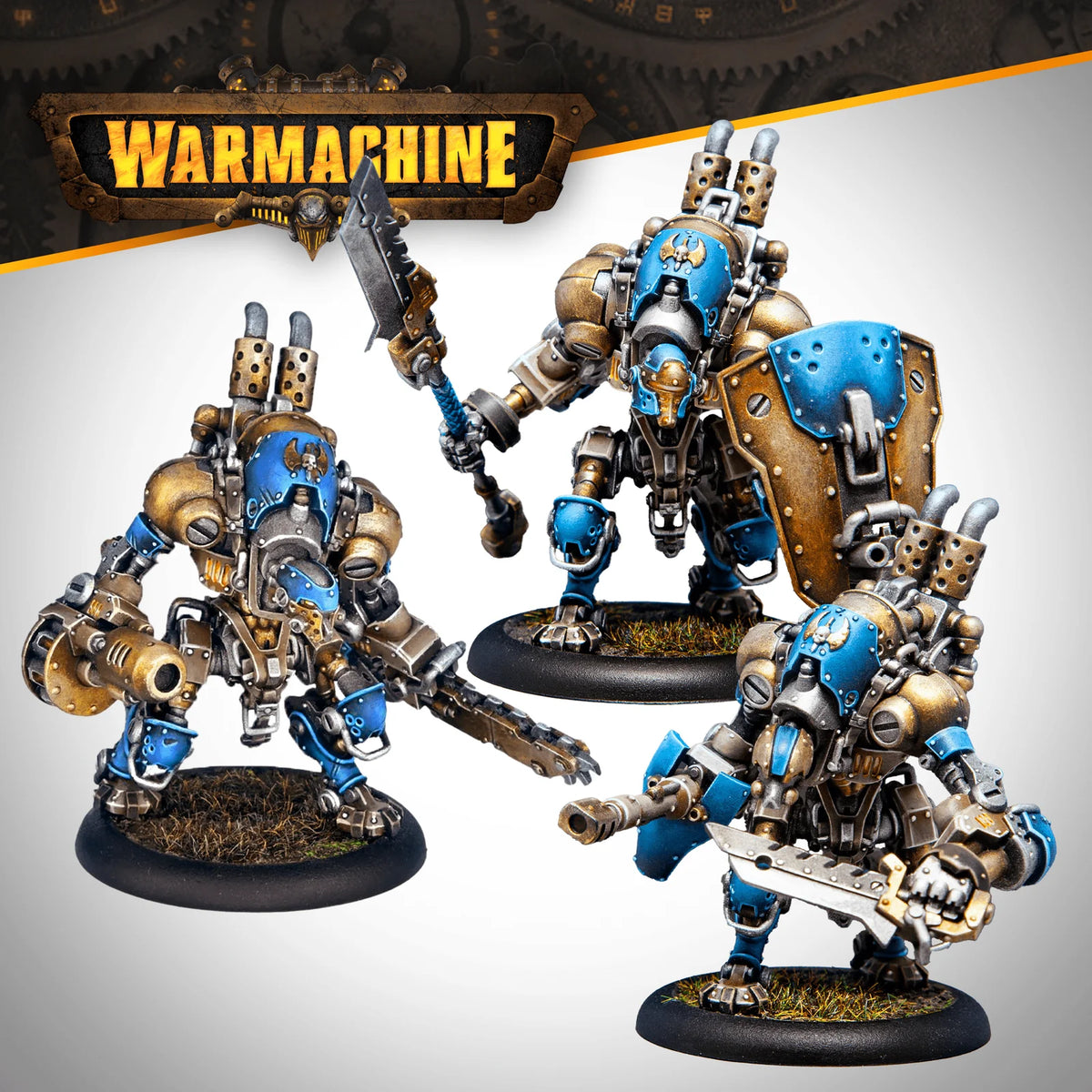 Warmachine: Cygnar Gravediggers Armored Airdrop
