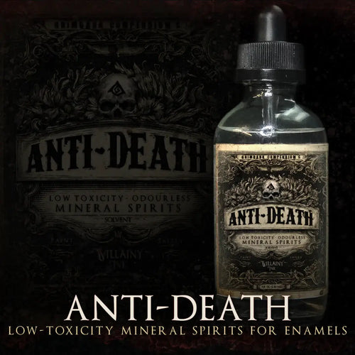 Anti-Death Low Toxicity Odorless Mineral Spirit by VIllainy Ink