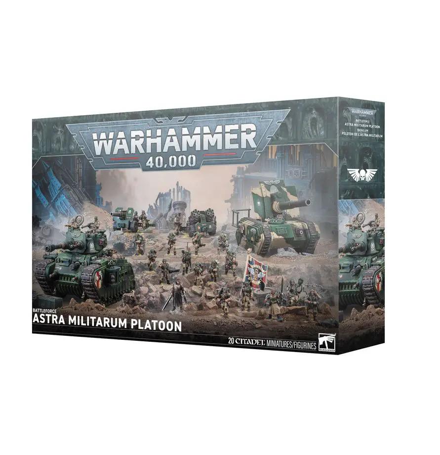 BATTLEFORCE: ASTRA MILITARUM PLATOON *7/11 Release* by Games Workshop