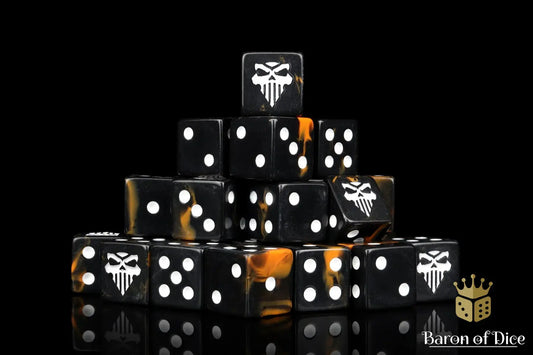 Seething Lava (25ct) by Baron of Dice