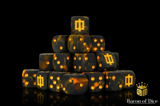 Dwarven Lava Rune (25ct) by Baron of Dice