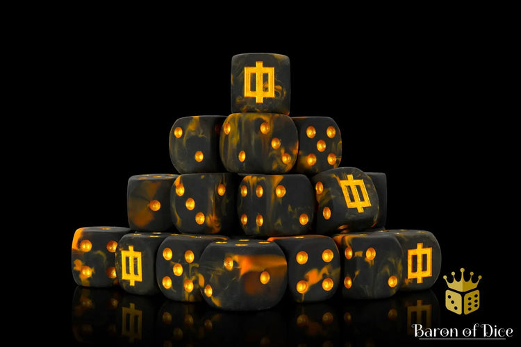Dwarven Lava Rune (25ct) by Baron of Dice