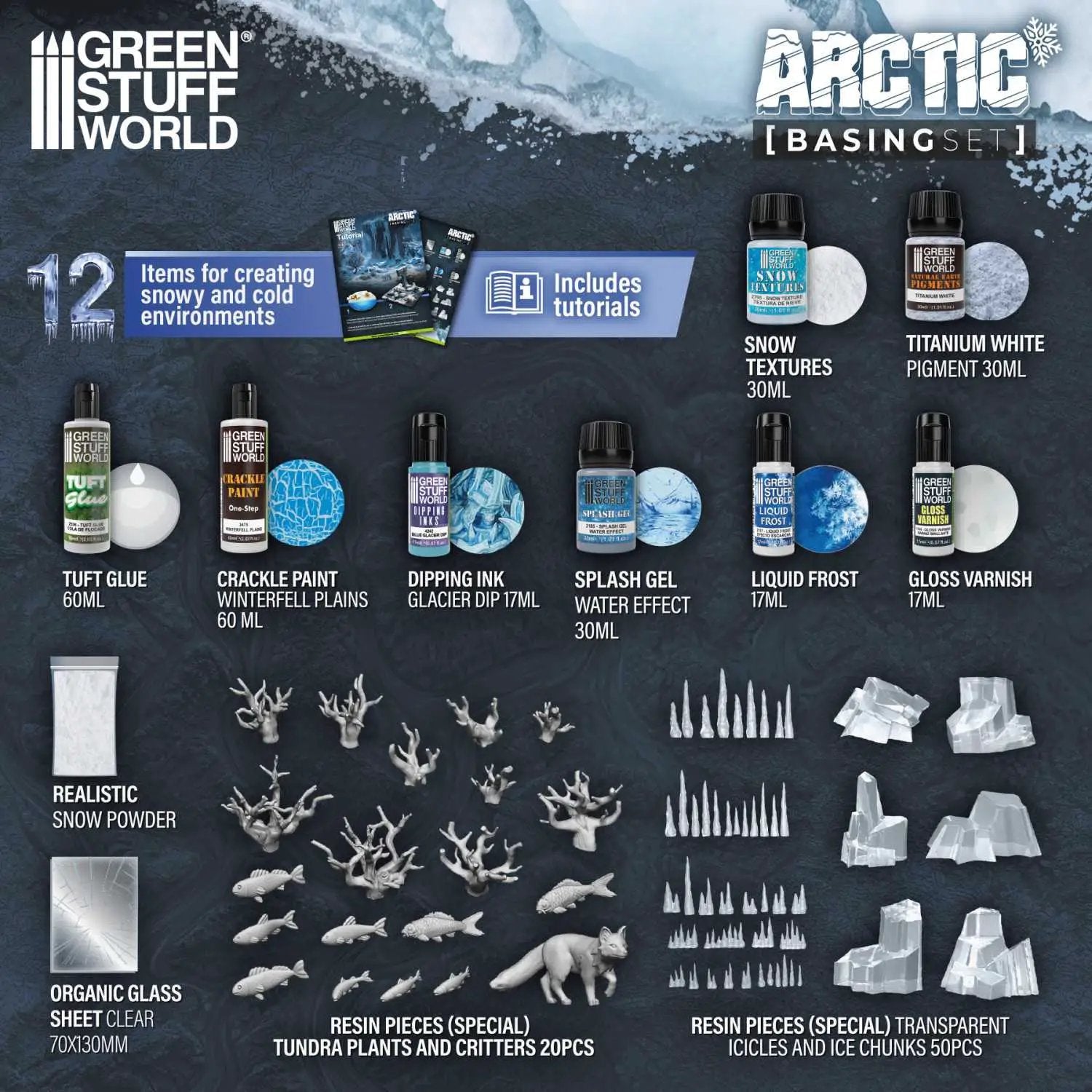 GSW Artic Basing Set by Green Stuff World