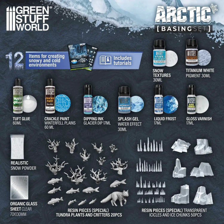 GSW Artic Basing Set by Green Stuff World