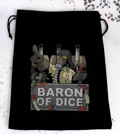 Artillery Wargaming Gear Bundle | Premium Dice Tray & Bag by Baron of Dice
