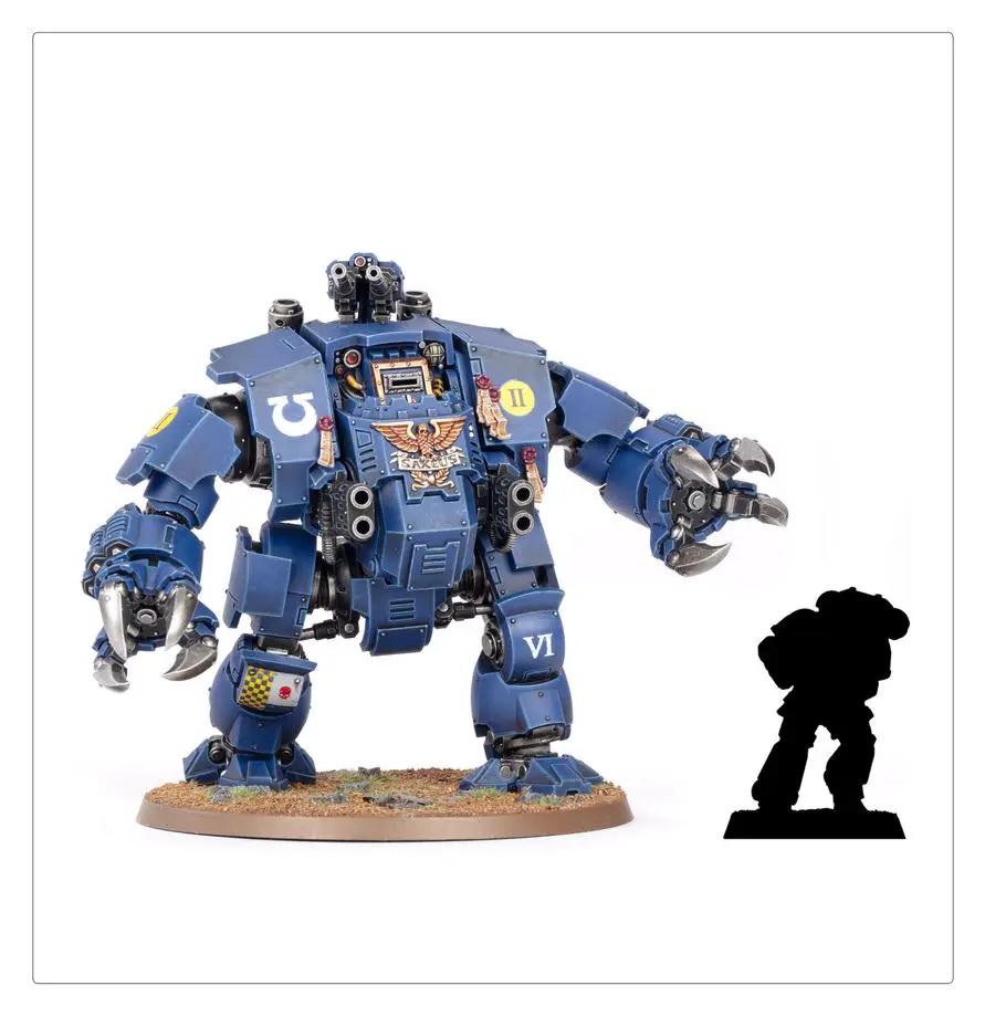 Warhammer 40k Space Marines Brutalis Dreadnought Walker Tank by Games Workshop