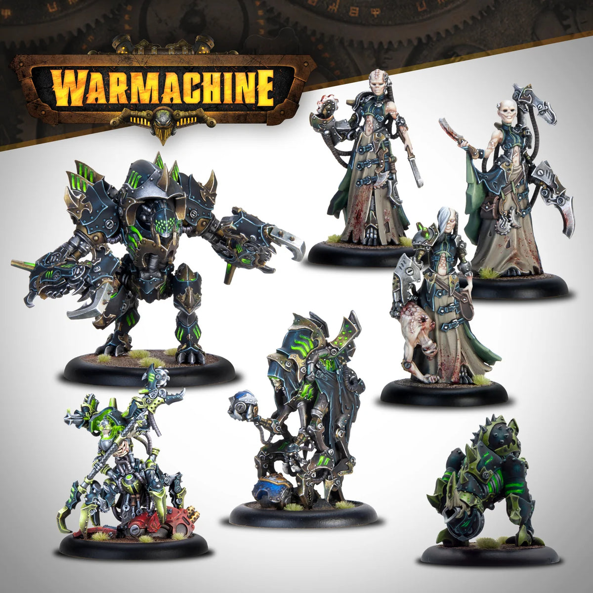 Warmachine: Cryx Necrofactorium Command Set – Boneyard Keeper *10/20 Release*