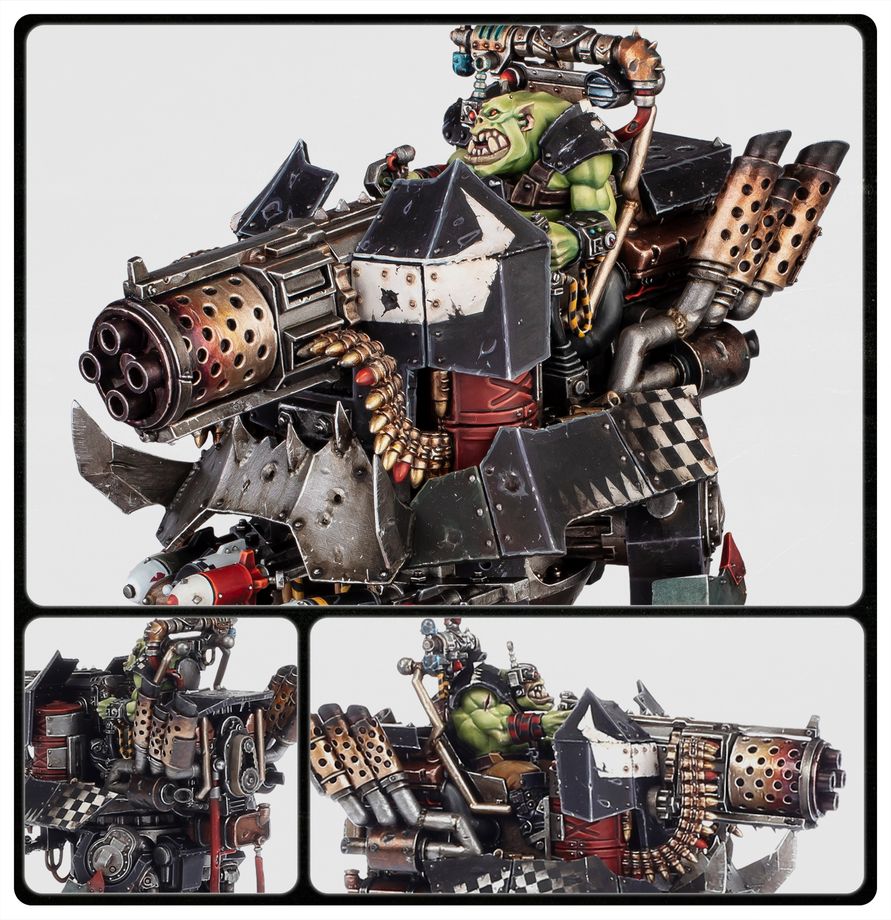 Warhammer 40K Orks Big Mek Dakkarig *9/5 Release*