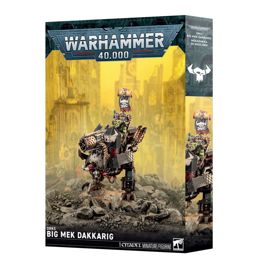 Warhammer 40K Orks Big Mek Dakkarig *9/5 Release*