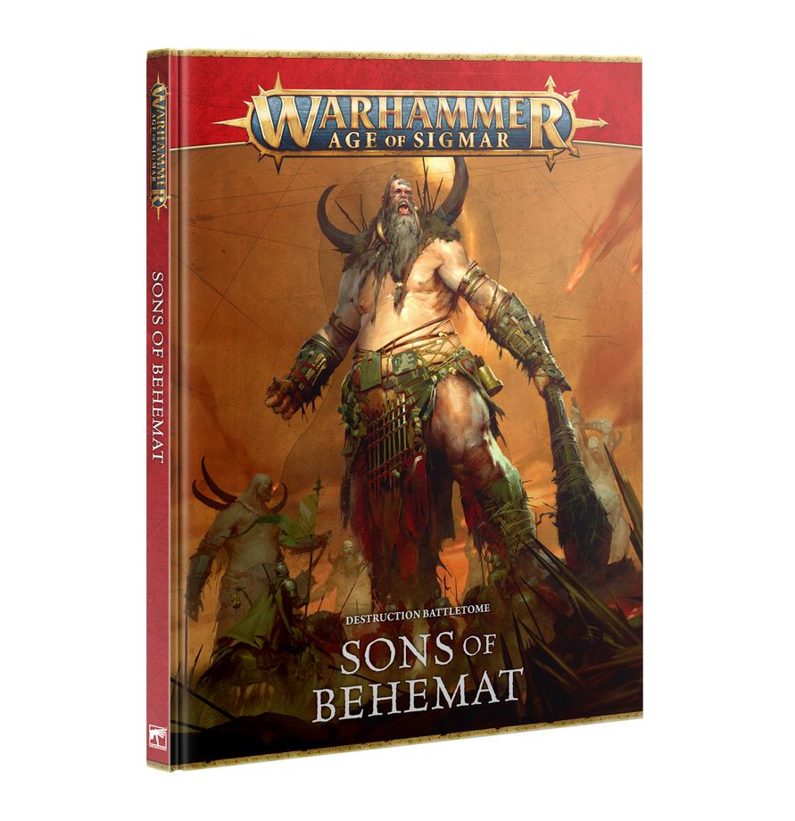 Warhammer Age of Sigmar: Sons of Behemat Destruction Battletome *9/26 Release*