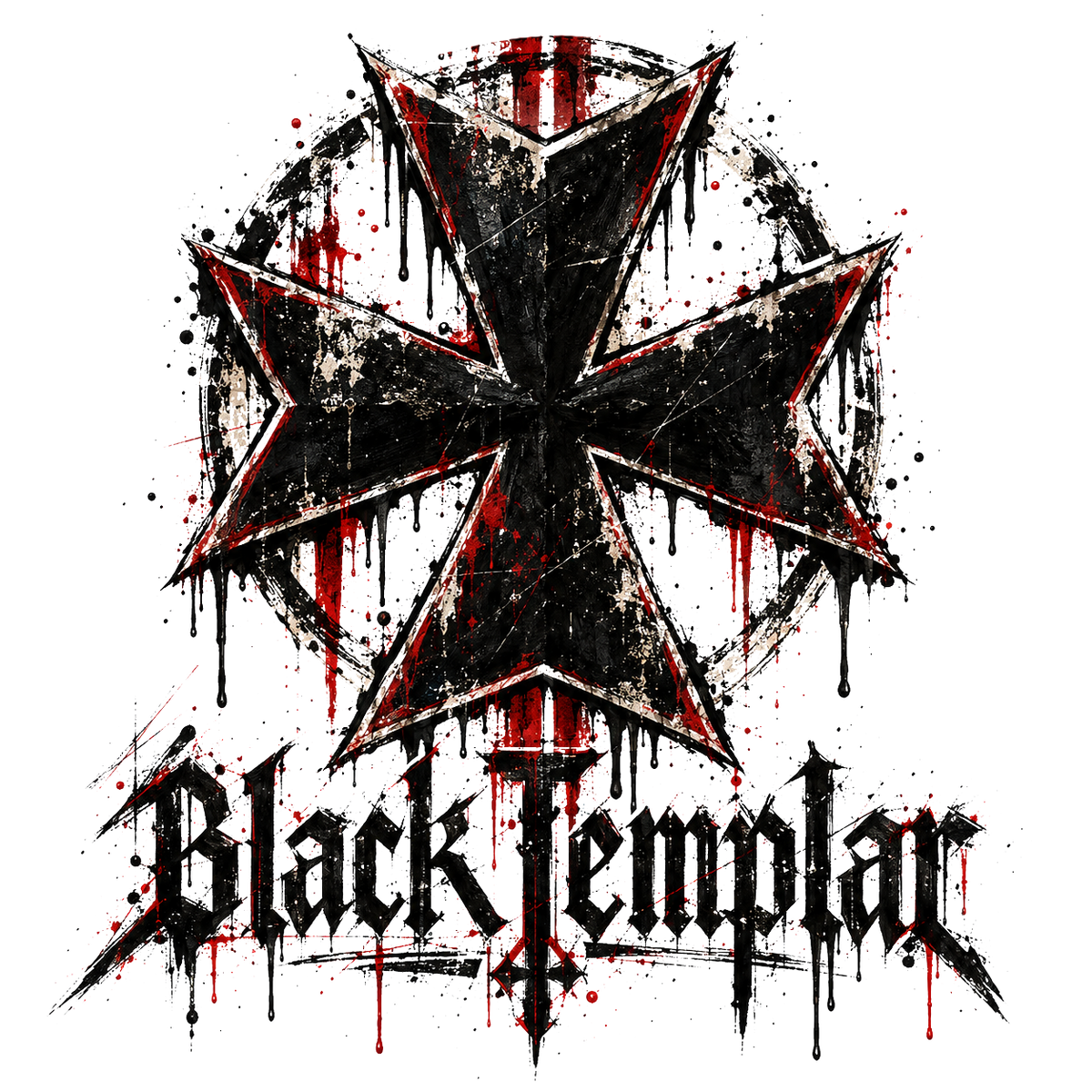 Black Templar Icon Sticker