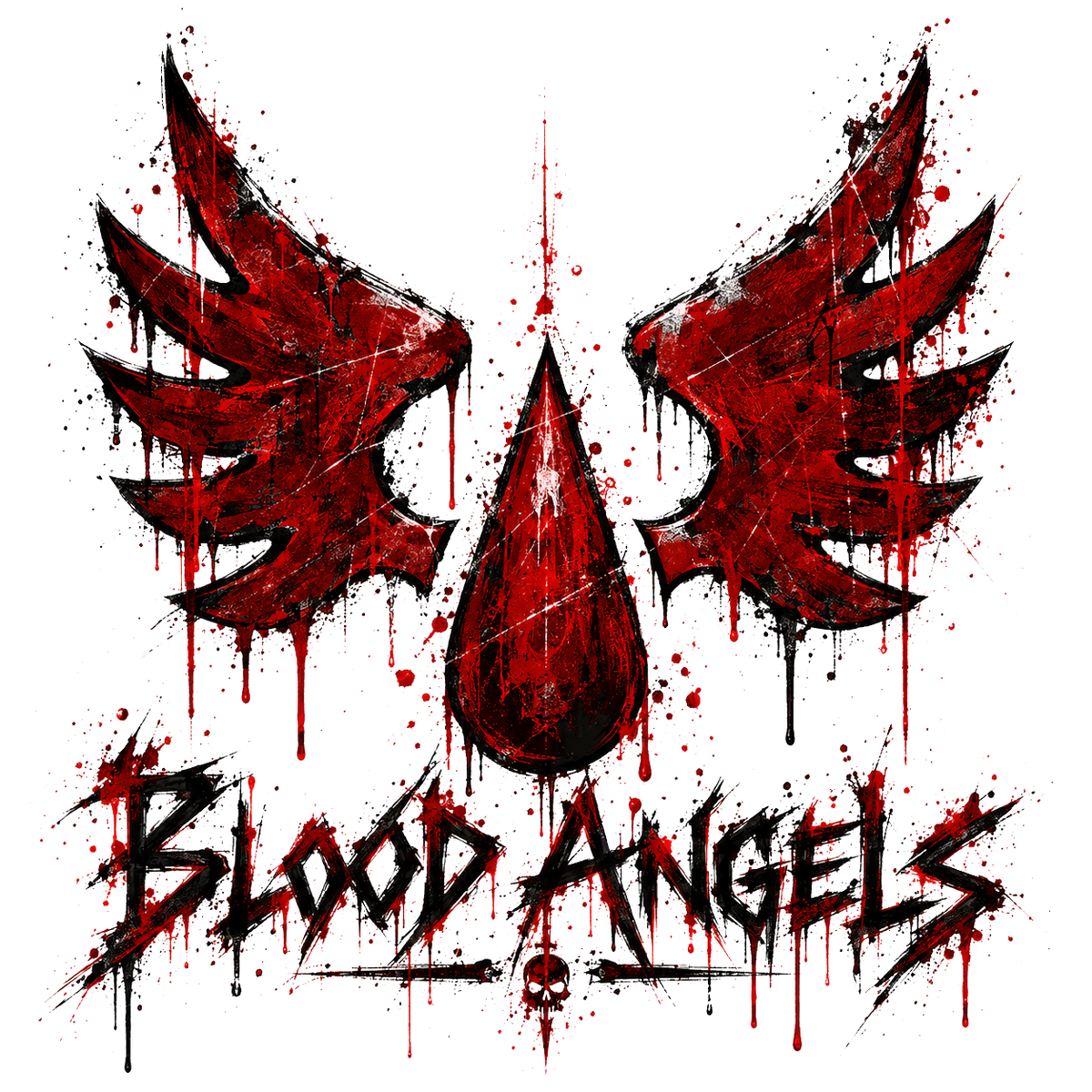 Blood Angels Icon Sticker