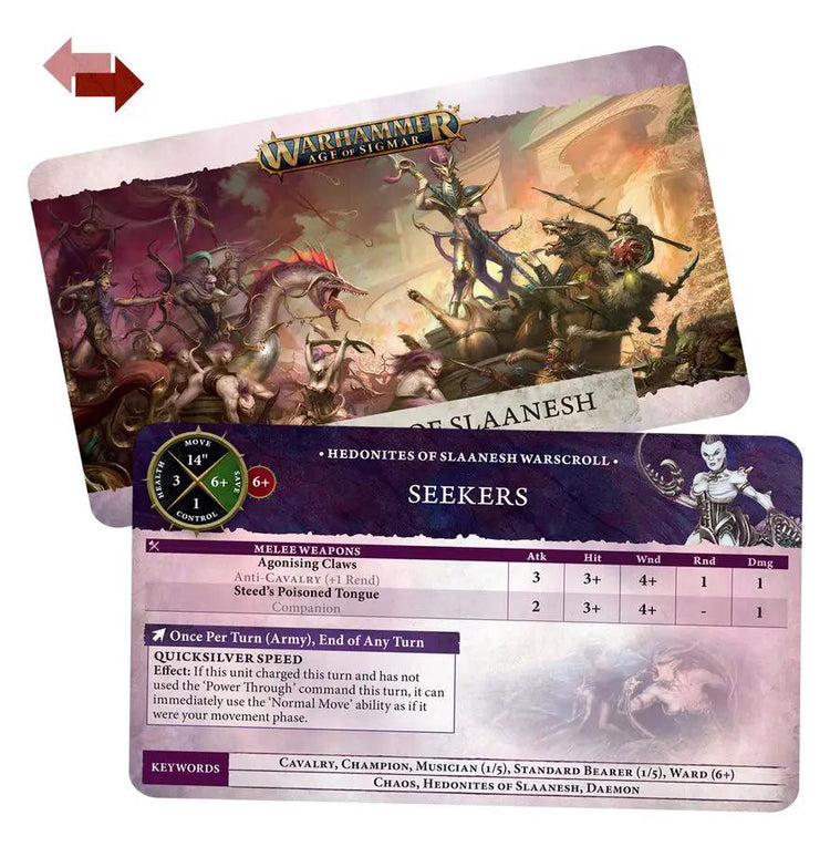 Chaos Battletome: Hedonites of Slaanesh – Gamer's Edition *7/4 Release* by Games Workshop