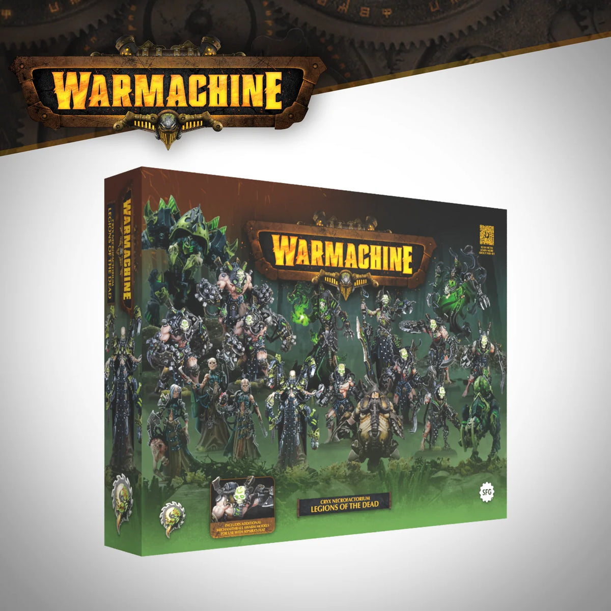 Warmachine: Cryx Necrofactorium Army Box – Legions of the Dead *10/20 Release*