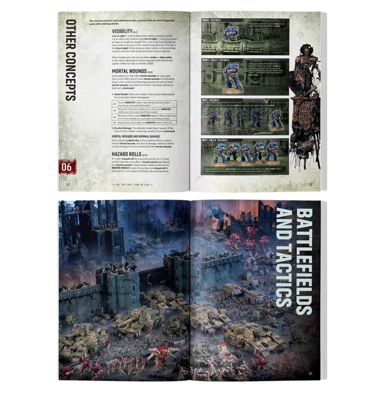 WARHAMMER 40K: CORE RULES (ENGLISH) by Games Workshop