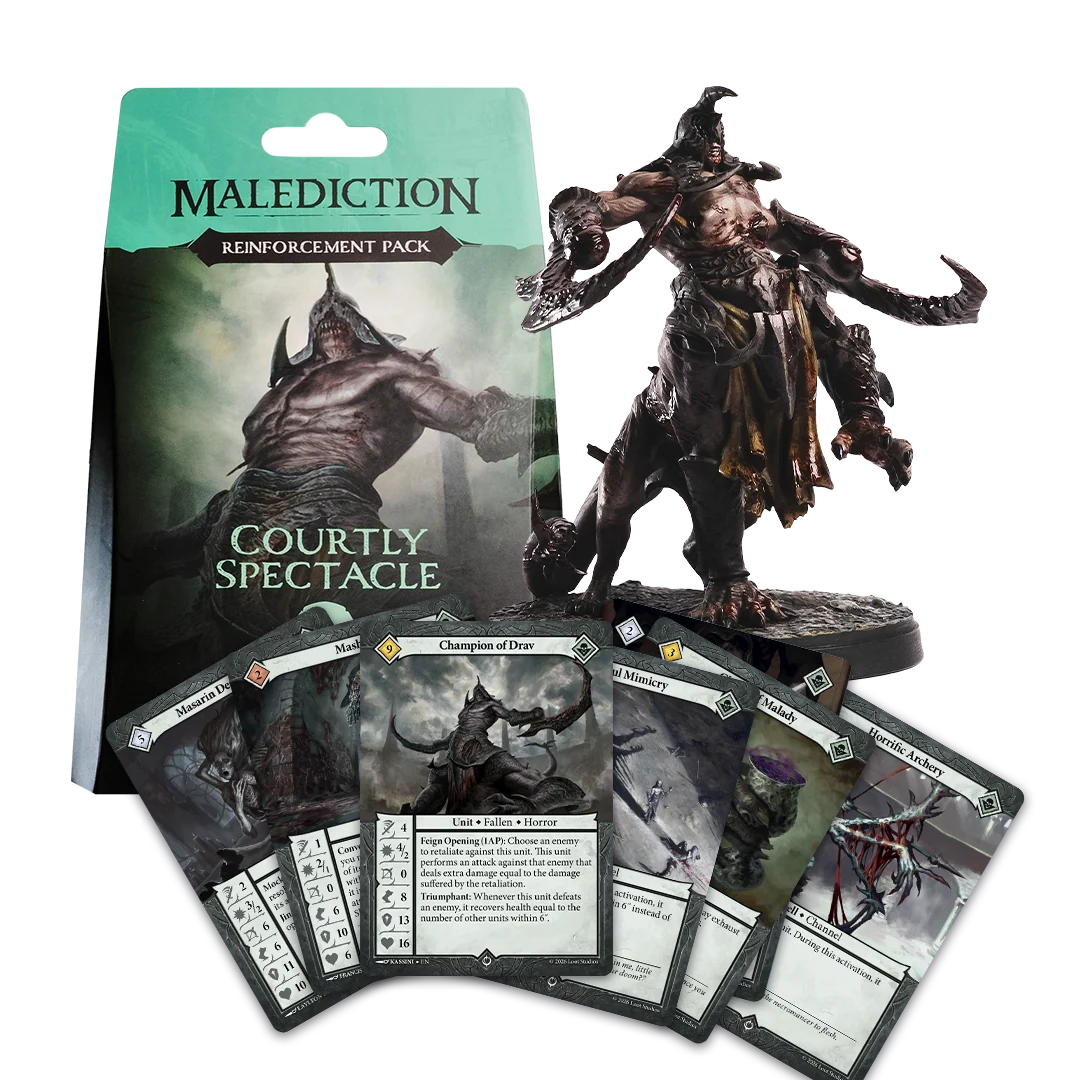 Malediction: Reinforcement Pack-  Courtly Spectacle