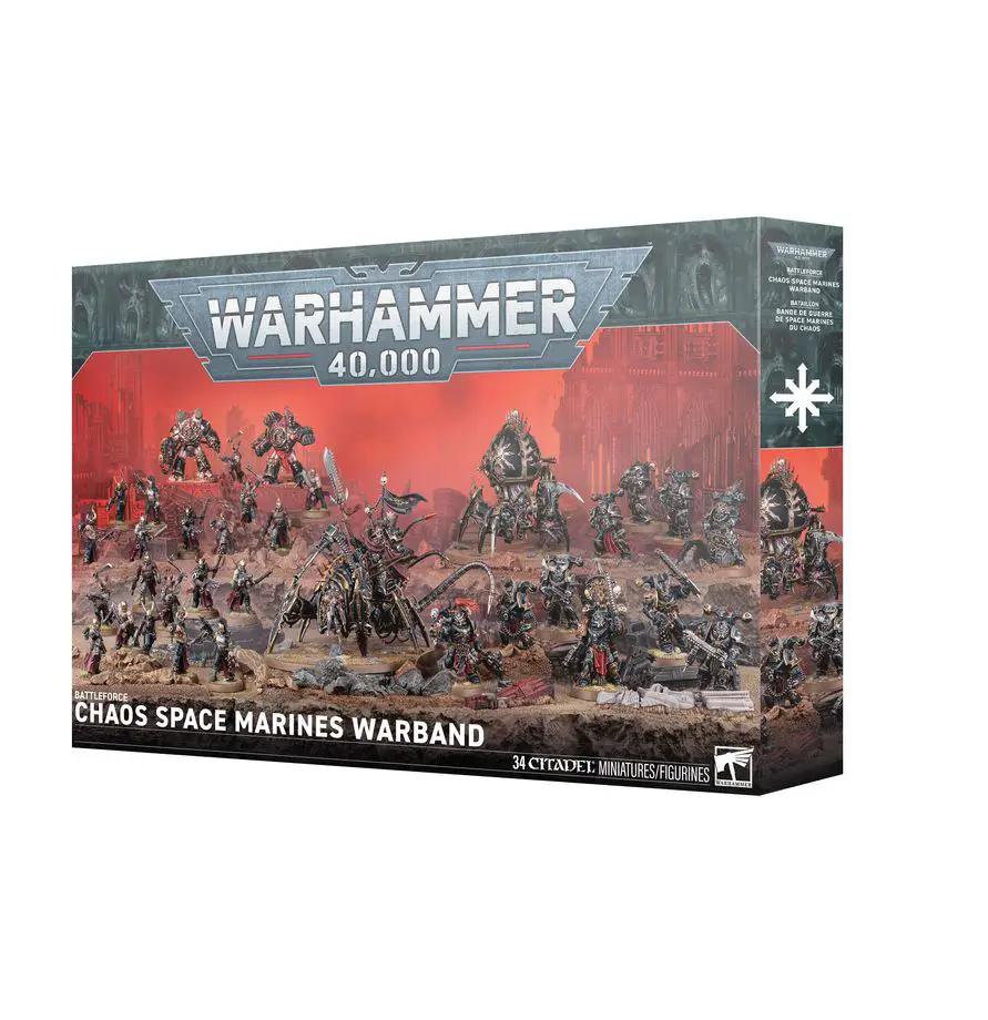 Battleforce: Chaos Space Marines Warband *7/11 Release* by Games Workshop