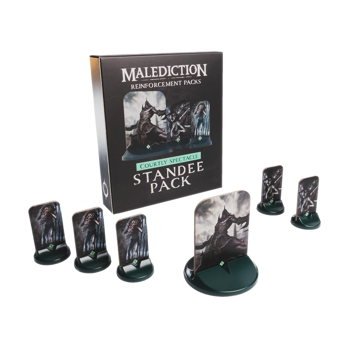 Malediction: Standee Pack - Reinforcement Pack Courtly Spectacle