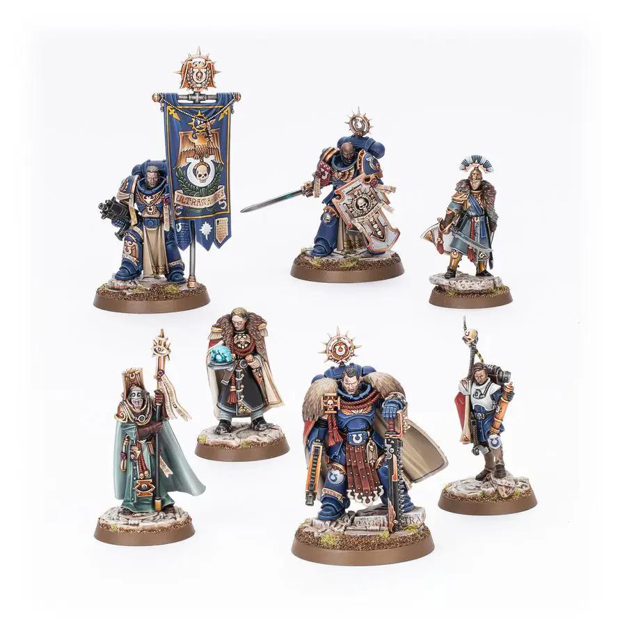 Warhammer 40k Space Marines Captain Titus & The Wardens of Ultramar by Games Workshop