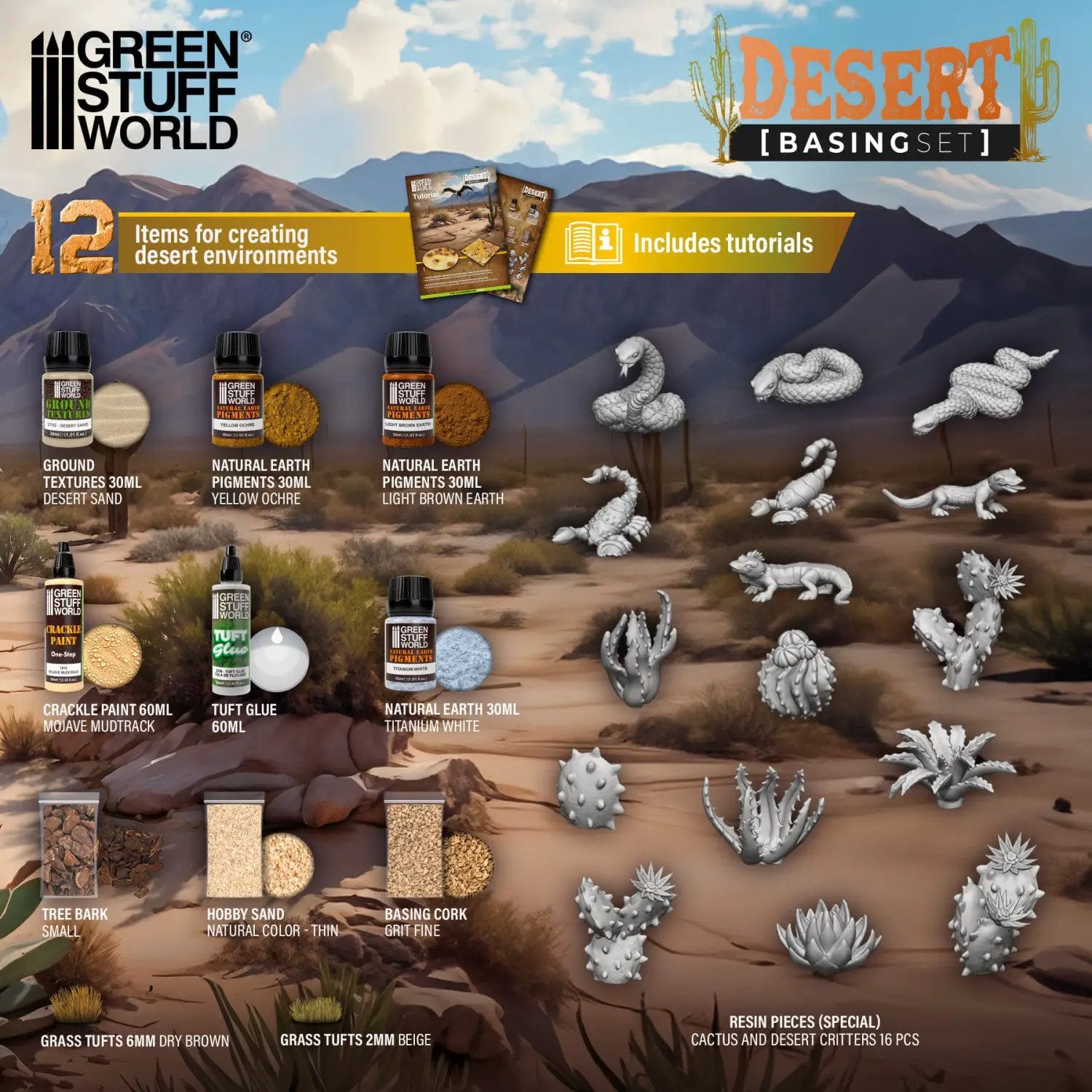 GSW Desert Basing Set by Green Stuff World