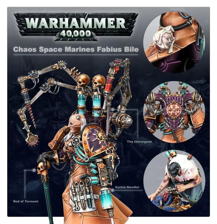 CHAOS SPACE MARINES: FABIUS BILE by Games Workshop