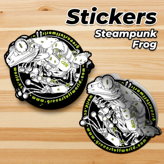 GSW Steampunk Stickers by Green Stuff World