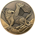 d20 Griffon Coin by Goliath Coins