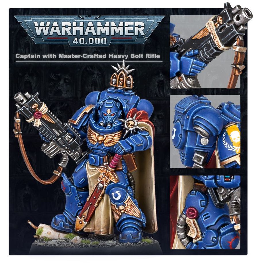 S/M CAPTAIN W/ MASTER-CRAFTED BOLT RIFLE