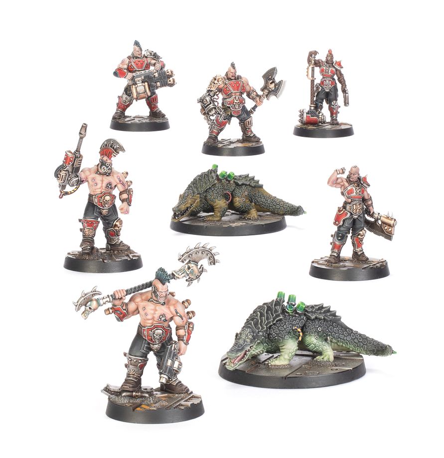 Necromunda: Goliath Forge Bosses & Sumpkrogs *9/19 Release*