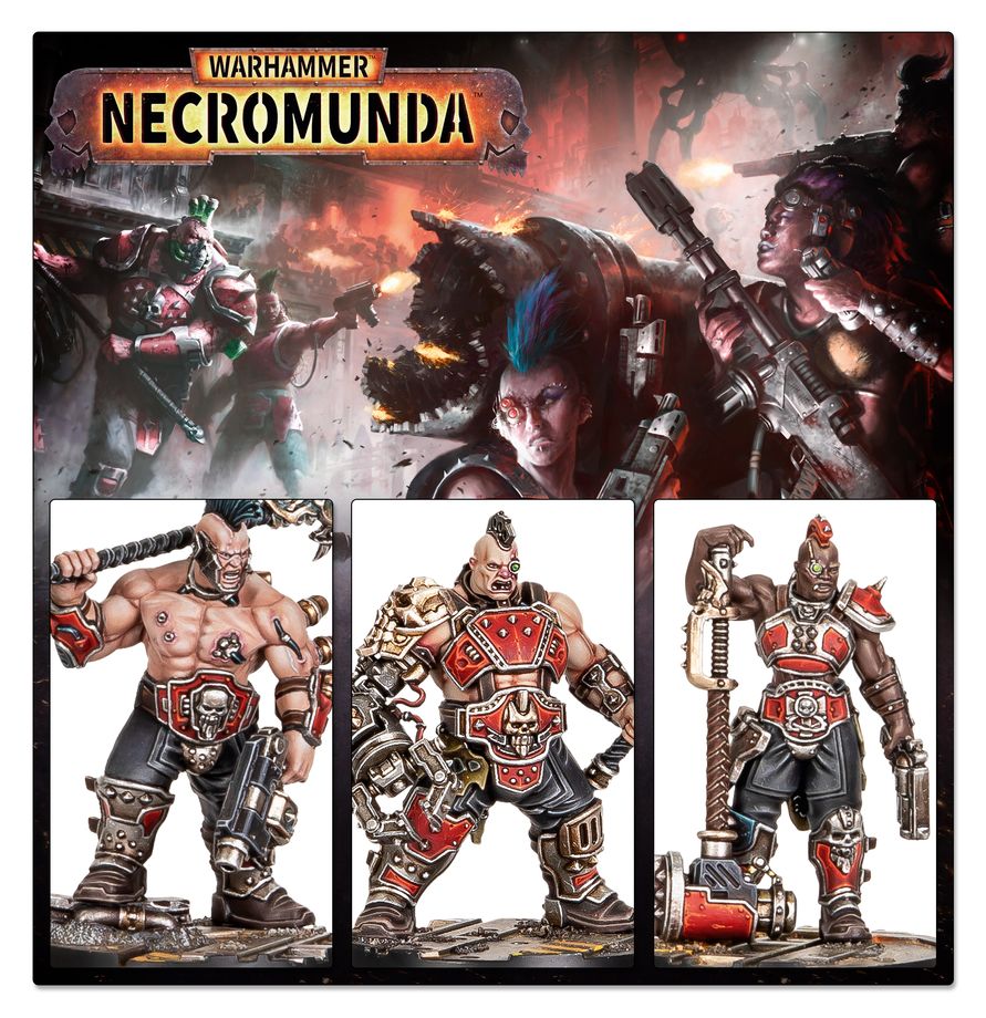 Necromunda: Goliath Forge Bosses & Sumpkrogs *9/19 Release*