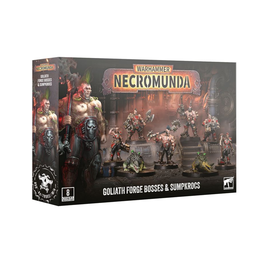 Necromunda: Goliath Forge Bosses & Sumpkrogs *9/19 Release*