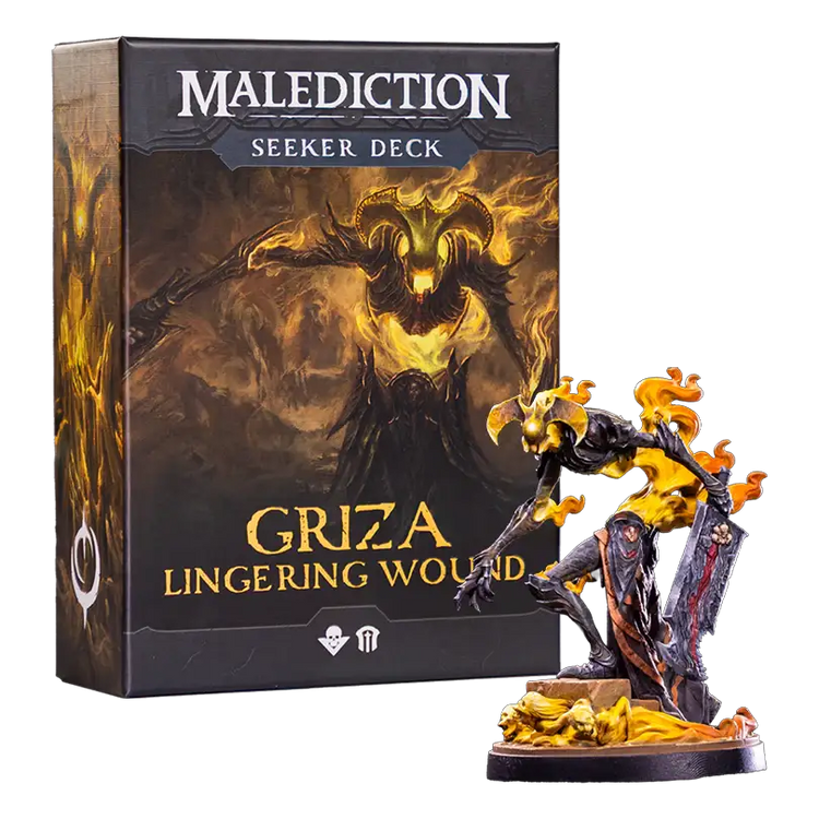Malediction: Seeker Deck - Griza, Lingering Wound by Malediction