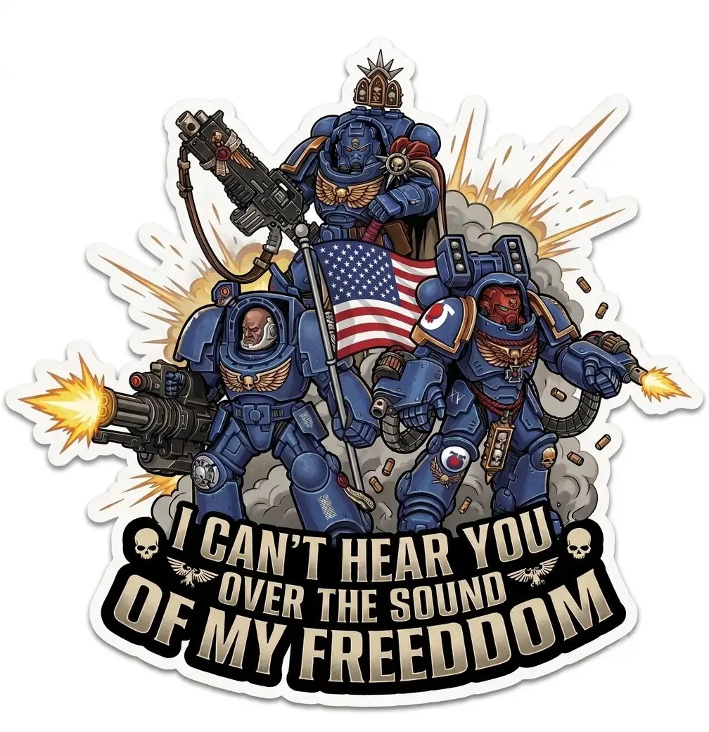 Wargaming Inspired Stickers by Battlebrush Games