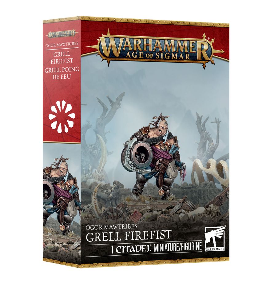 Warhammer Age of Sigmar Ogor Mawtribes: Grell Firefist *8/29 Release*
