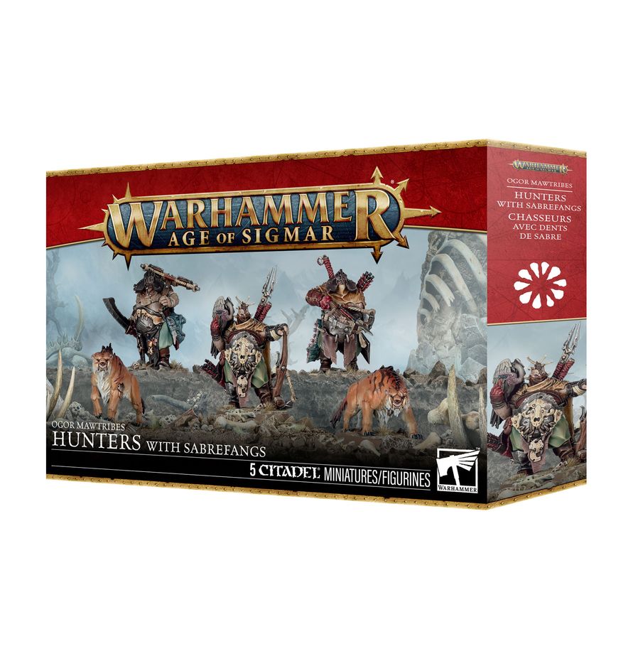 Warhammer Age of Sigmar Ogor Mawtribes: Hunters with Sabrefangs *8/29 Release*