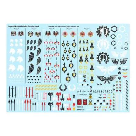 Transfer Sheets by Battlebrush Games