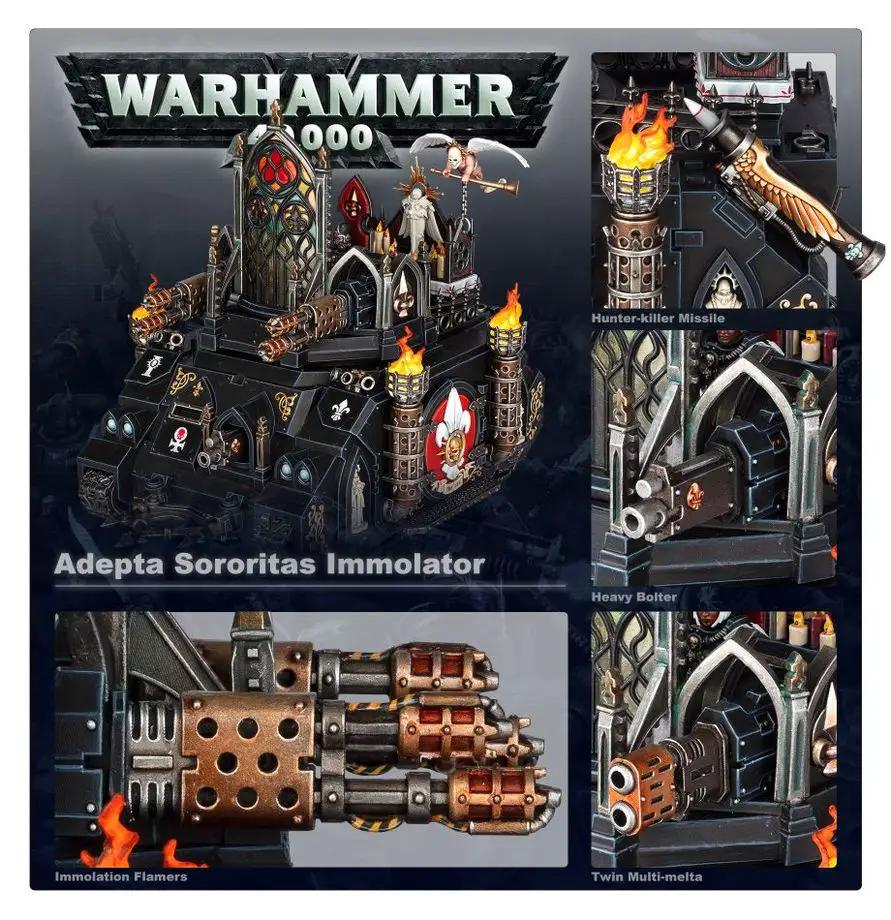 ADEPTA SORORITAS: IMMOLATOR by Games Workshop