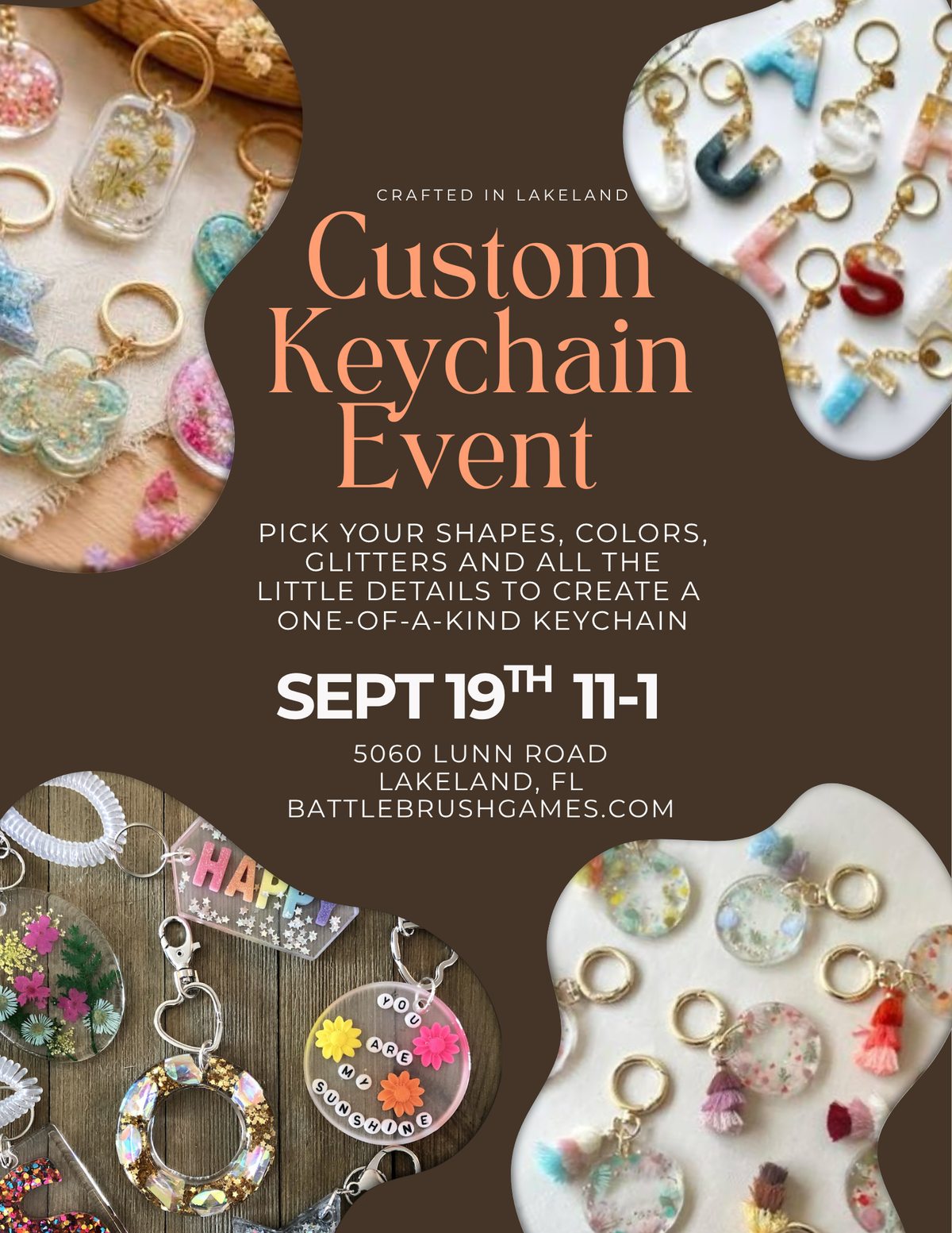 Ladies DIY Keychain Event